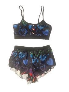 Colorful Hearts 2 Piece
