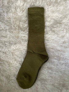 Solid Slouch Socks