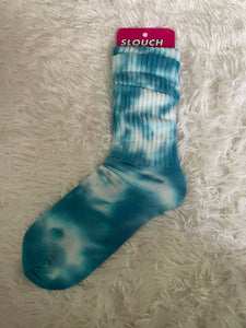 Tie Dye Slouch Socks