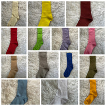Load image into Gallery viewer, Solid Slouch Socks
